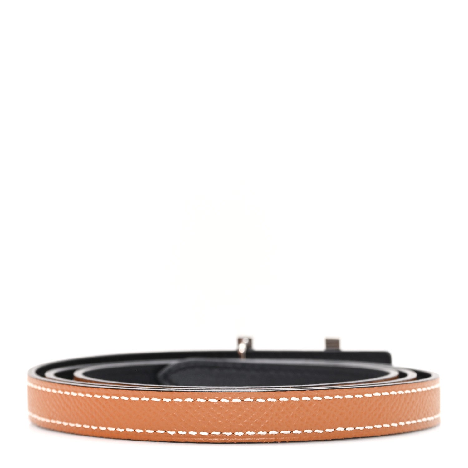 Hermes Swift Epsom 13mm Focus Belt 90 36 Black Gold 2 of 5