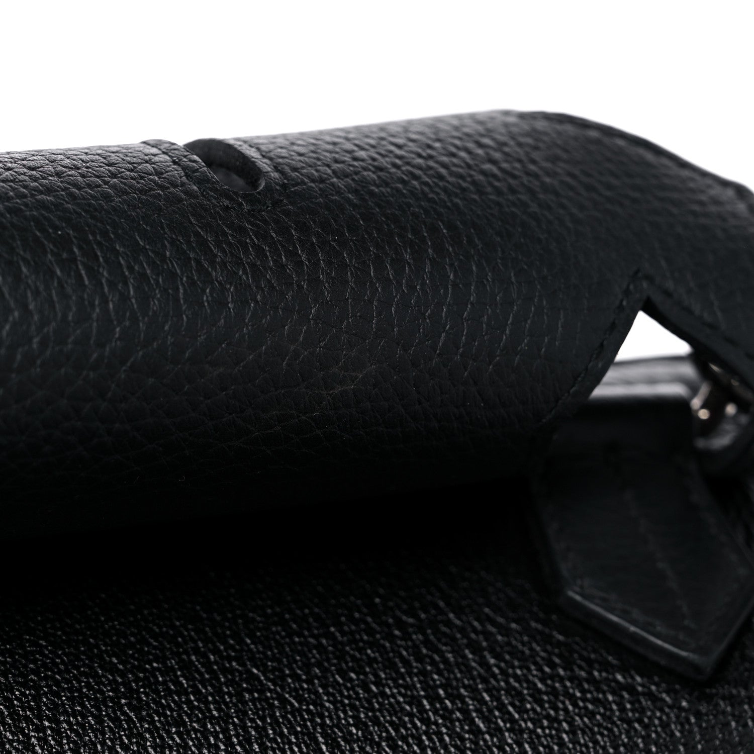 Hermes Taurillon Clemence Jypsiere 34 Black 11 of 11