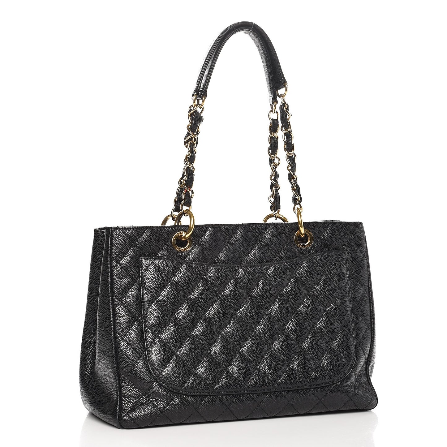 Caviar Grand Shopping Tote GST Black