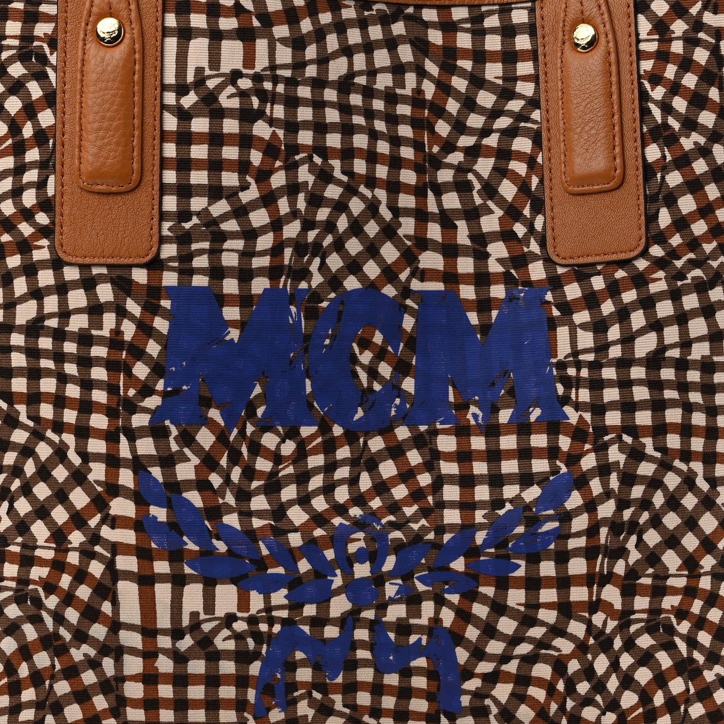 Visetos Medium Liz Reversible Shopper Tote Cognac