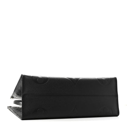 Louis Vuitton Empreinte Monogram Giant Onthego GM Black 4 of 9