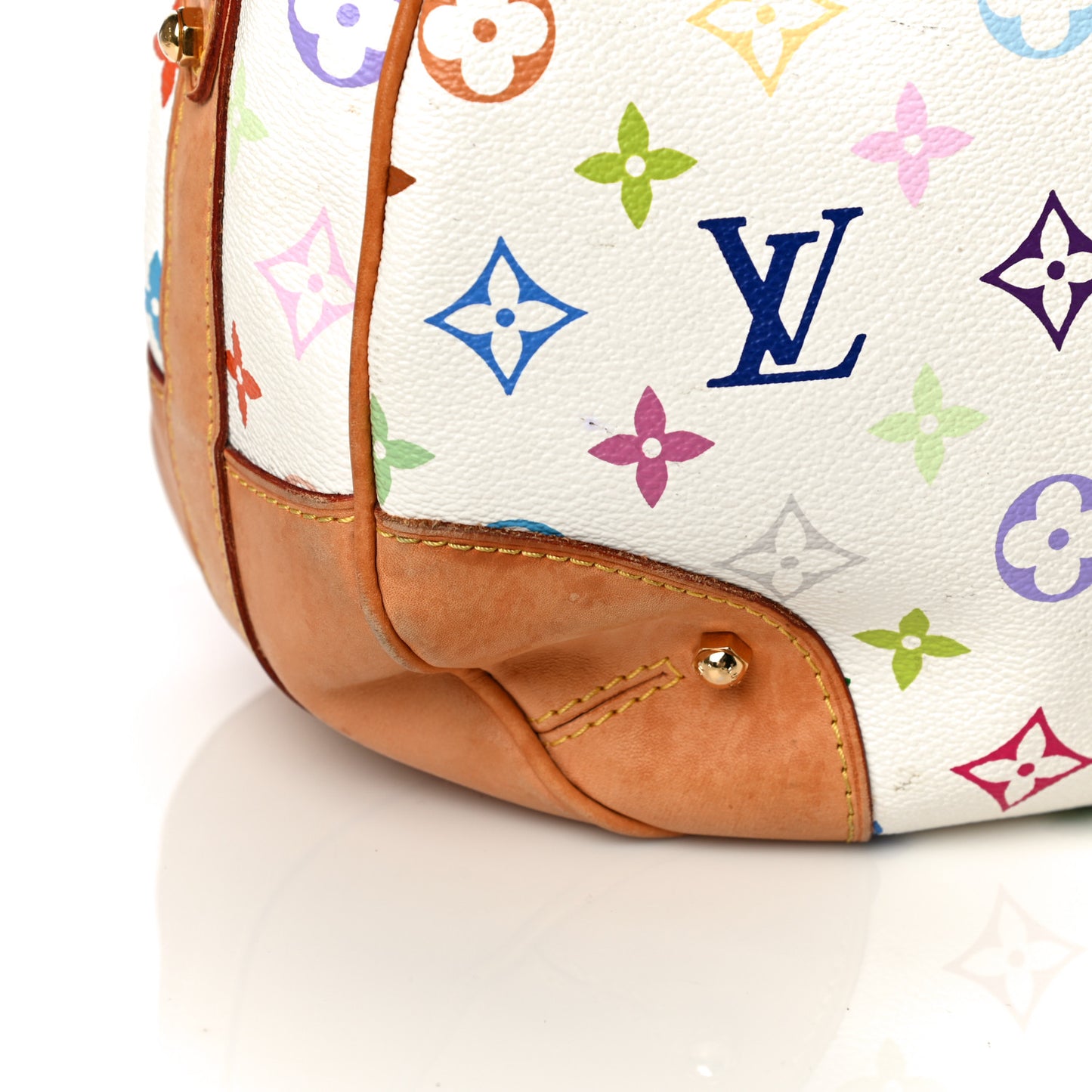 Monogram Multicolor Greta White