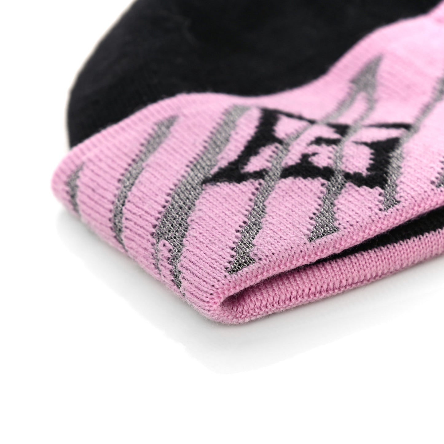Wool Epi Storm Beanie Hat Pink