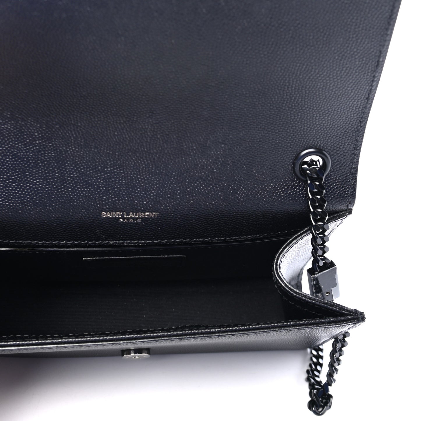 Grain De Poudre Small Monogram Kate Satchel Black