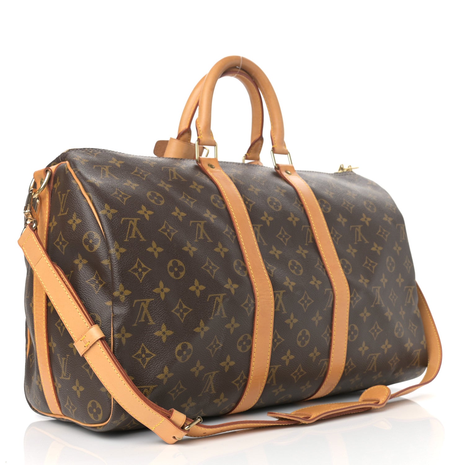 Louis Vuitton Monogram Keepall Bandouliere 45 3 of 16