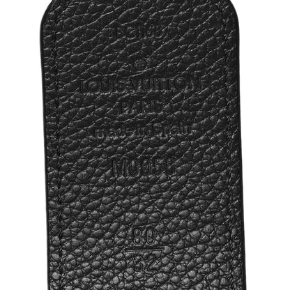 Louis Vuitton Monogram 20mm LV Circle Reversible Belt 80 32 Black 3 of 5