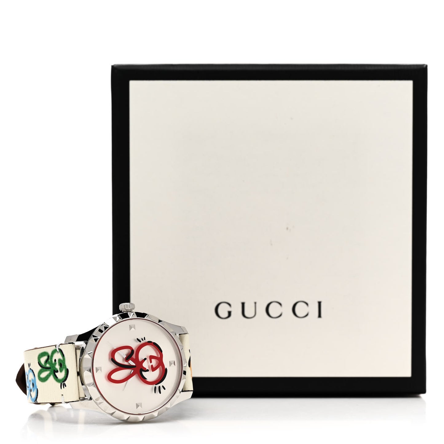 Stainless Steel Calfskin 38mm G-Timeless Capsule Collection Rabbit Quartz Watch