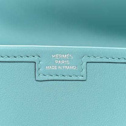 Hermes Swift Jige Elan 29 Clutch Bleu Saint Cyr 6 of 7