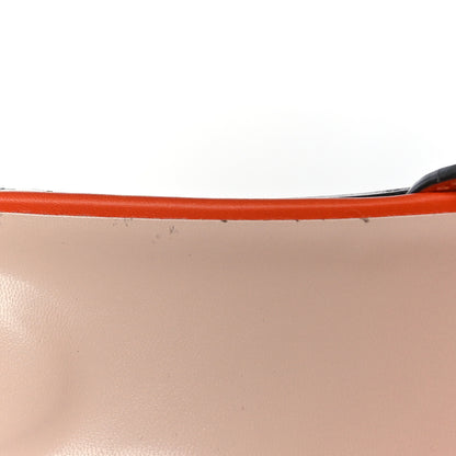 Gucci Cosmos Softy Calfskin Interlocking G Cut Out Slide Sandals 40 Deep Orange 8 of 8