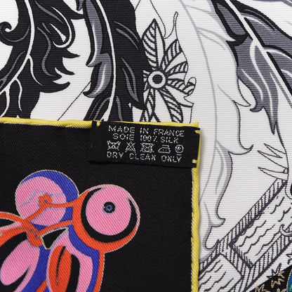 Hermes Silk Mythiques Phoenix Coloriage Scarf 90 4 of 4
