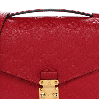 Louis Vuitton Empreinte Pochette Metis Scarlet 7 of 10