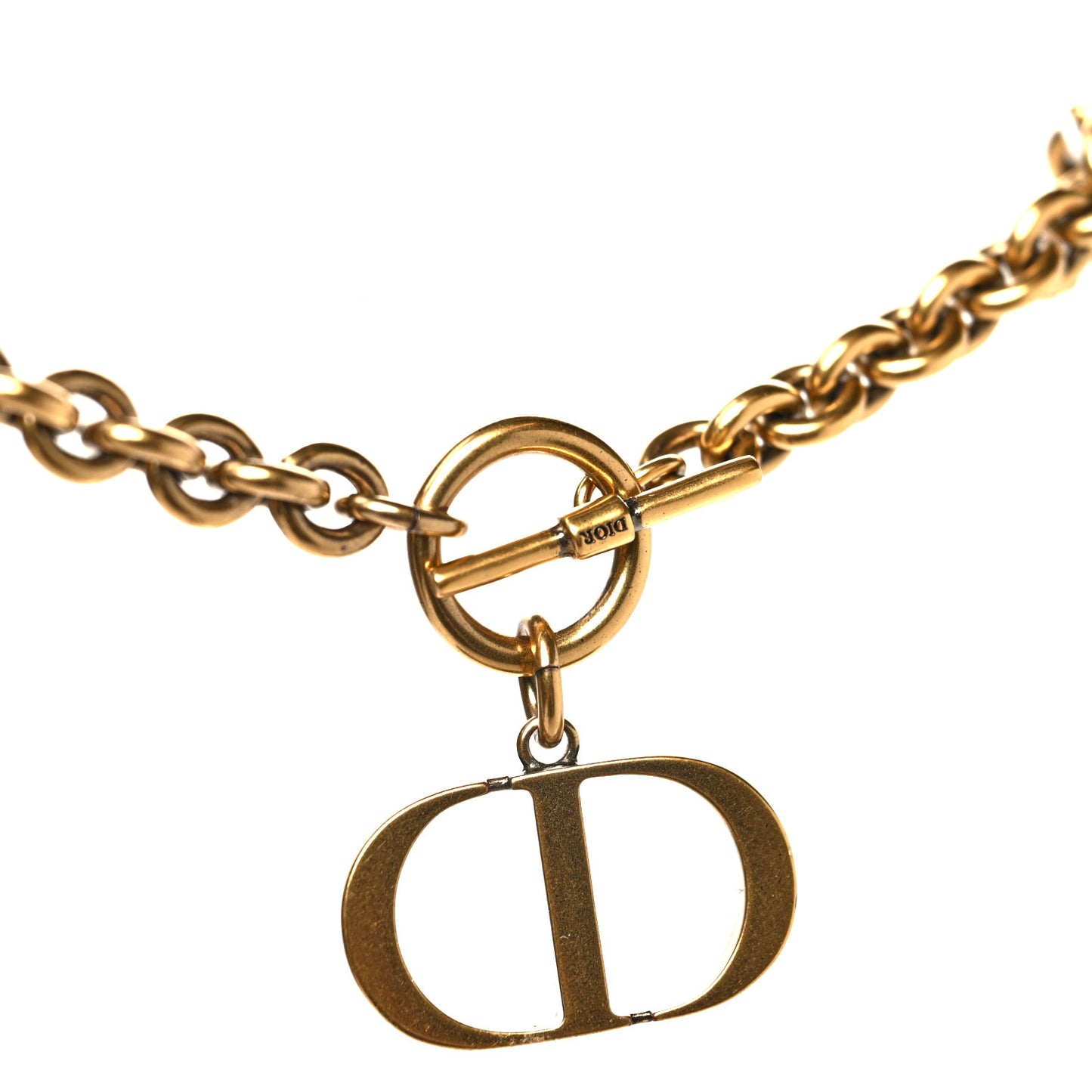 Metal 30 Montaigne Necklace Aged Gold