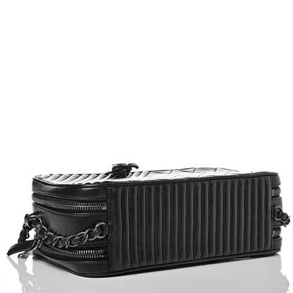 Chanel Lambskin Large Coco Boy Camera Case Black 4 of 10