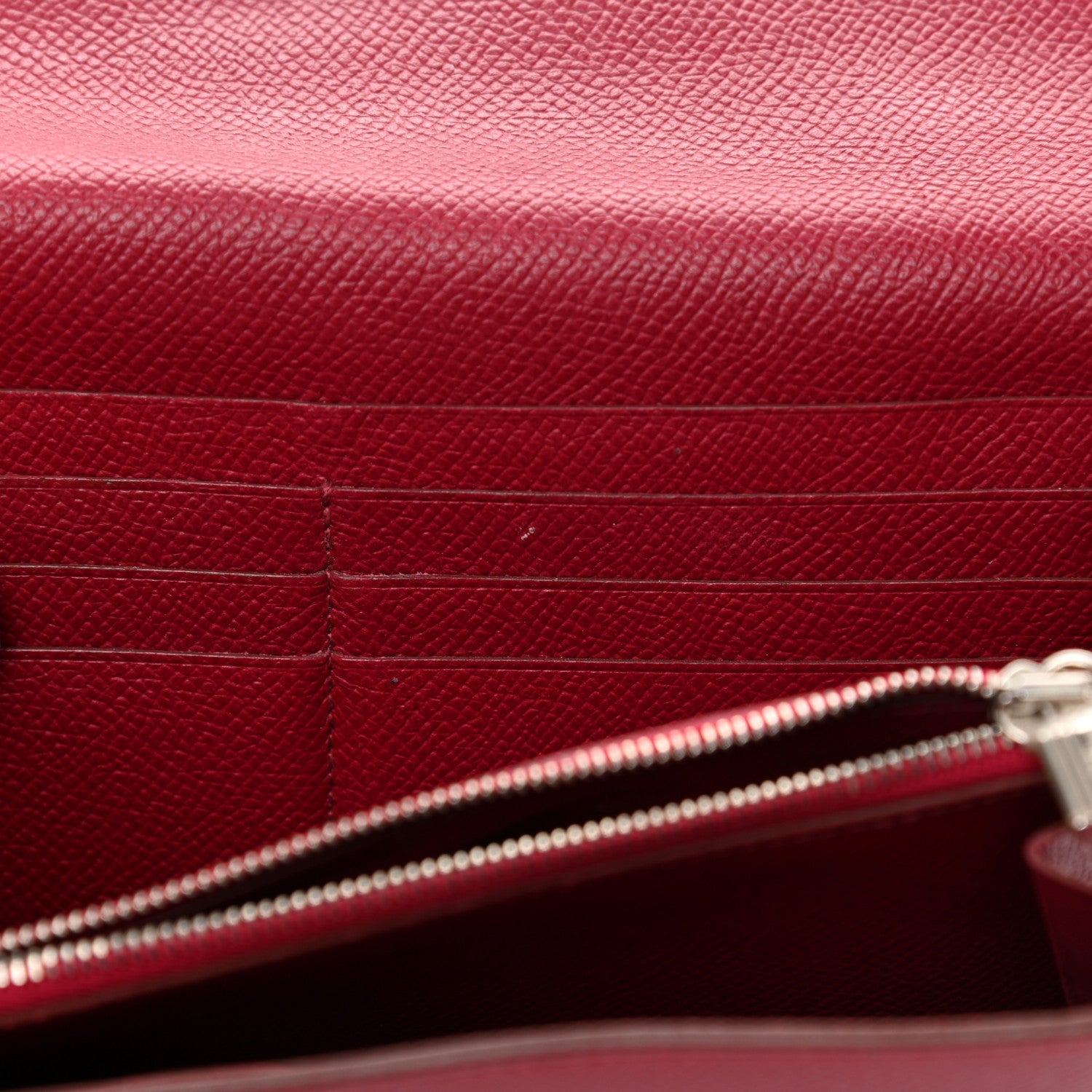 Hermes Epsom Kelly Longue Wallet Rouge Grenat 8 of 16