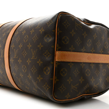 Louis Vuitton Monogram Keepall Bandouliere 50 9 of 13