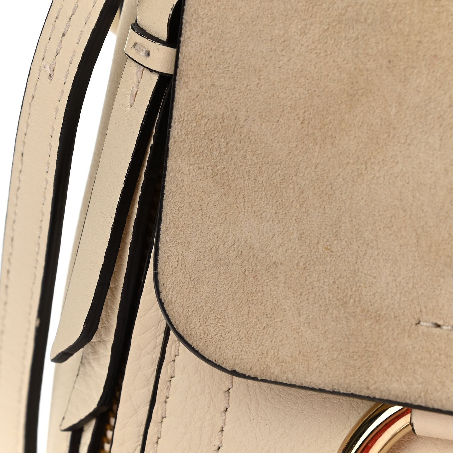chloe faye mini backpack off white Suede Calfskin 1775517 FASHIONPHILE stud fastening Chloe Faye Backpack (replica) review