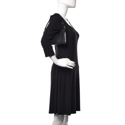 Louis Vuitton Epi Pochette Accessories 24 Black 3 of 7