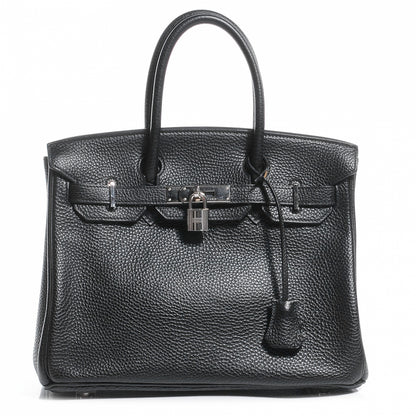 Hermes Togo Birkin 30 Black 1 of 9
