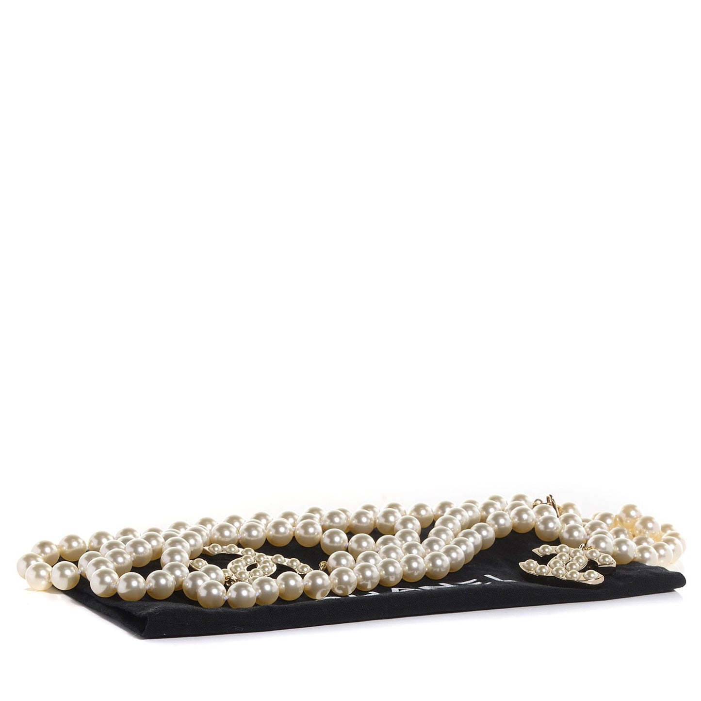 Pearl CC Double Standard Belt Gold