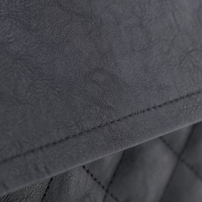 Chanel Crumpled Calfskin Quilted Jumbo Double Flap So Black 6 of 7