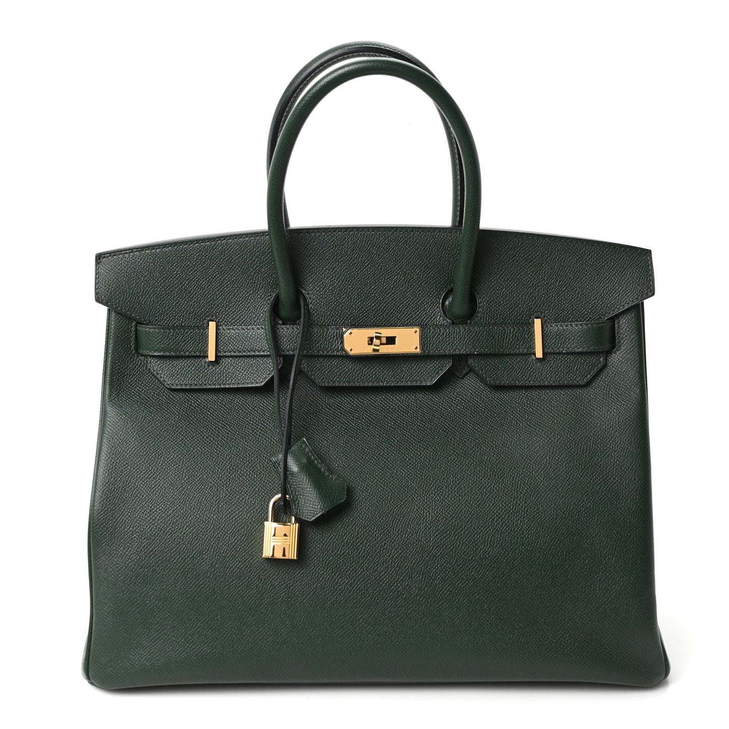 Epsom Birkin 35 Vert Anglais