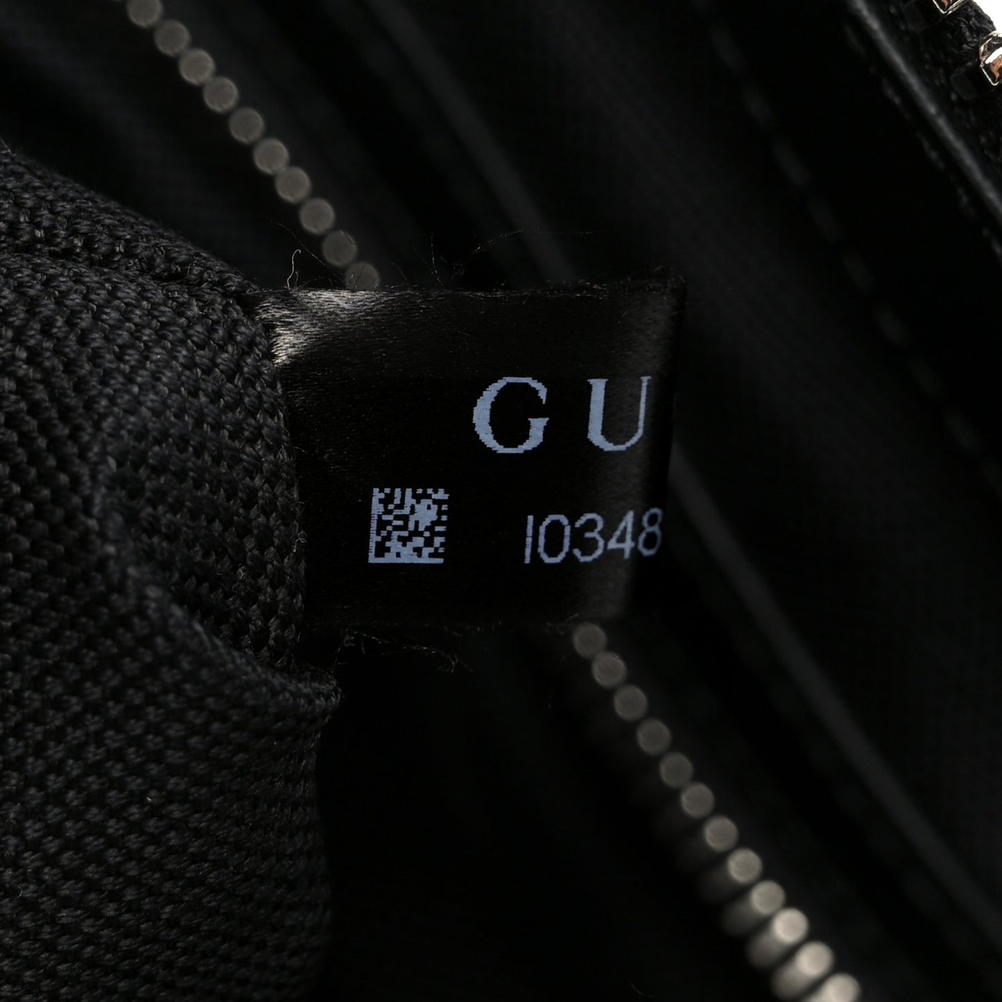 GG Supreme Monogram Appia Calfskin Web Flat Messenger Bag Black Grey