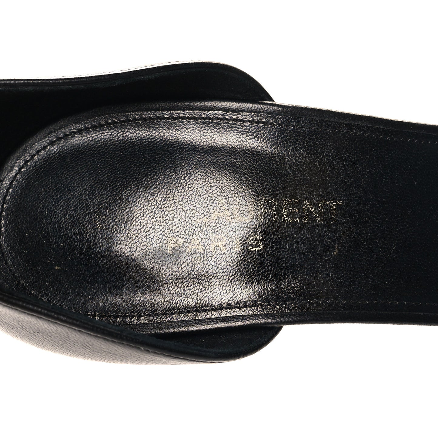 Nappa Vendome Opyum 110 Sandals 39.5 Black Aged Gold