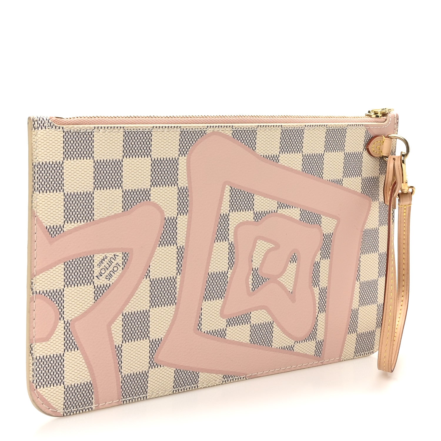 Louis Vuitton Damier Azur Tahitienne Neverfull MM GM Pochette 3 of 7