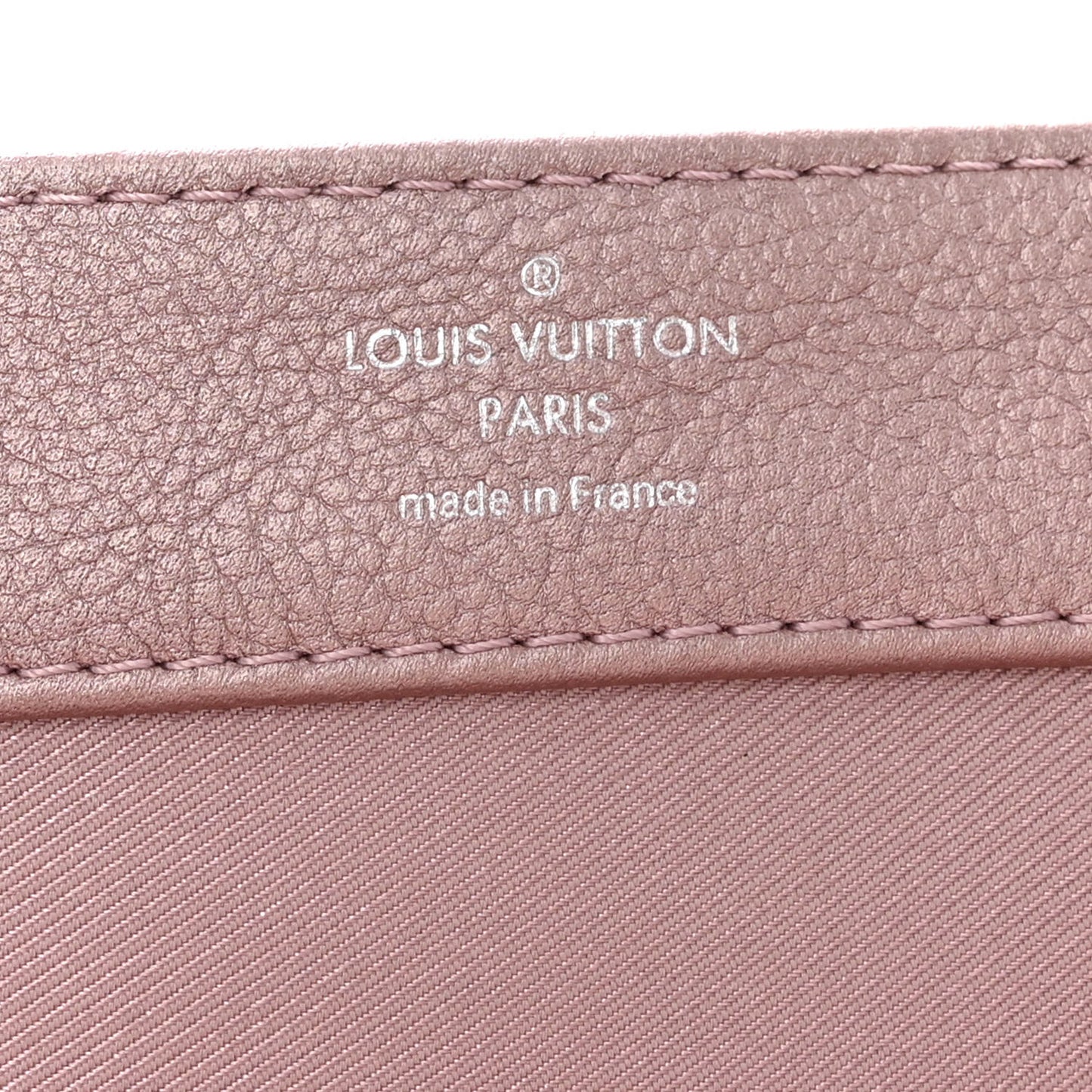 Soft Calfskin Eyelet Lockme II Chain Bag BB Rose Gold