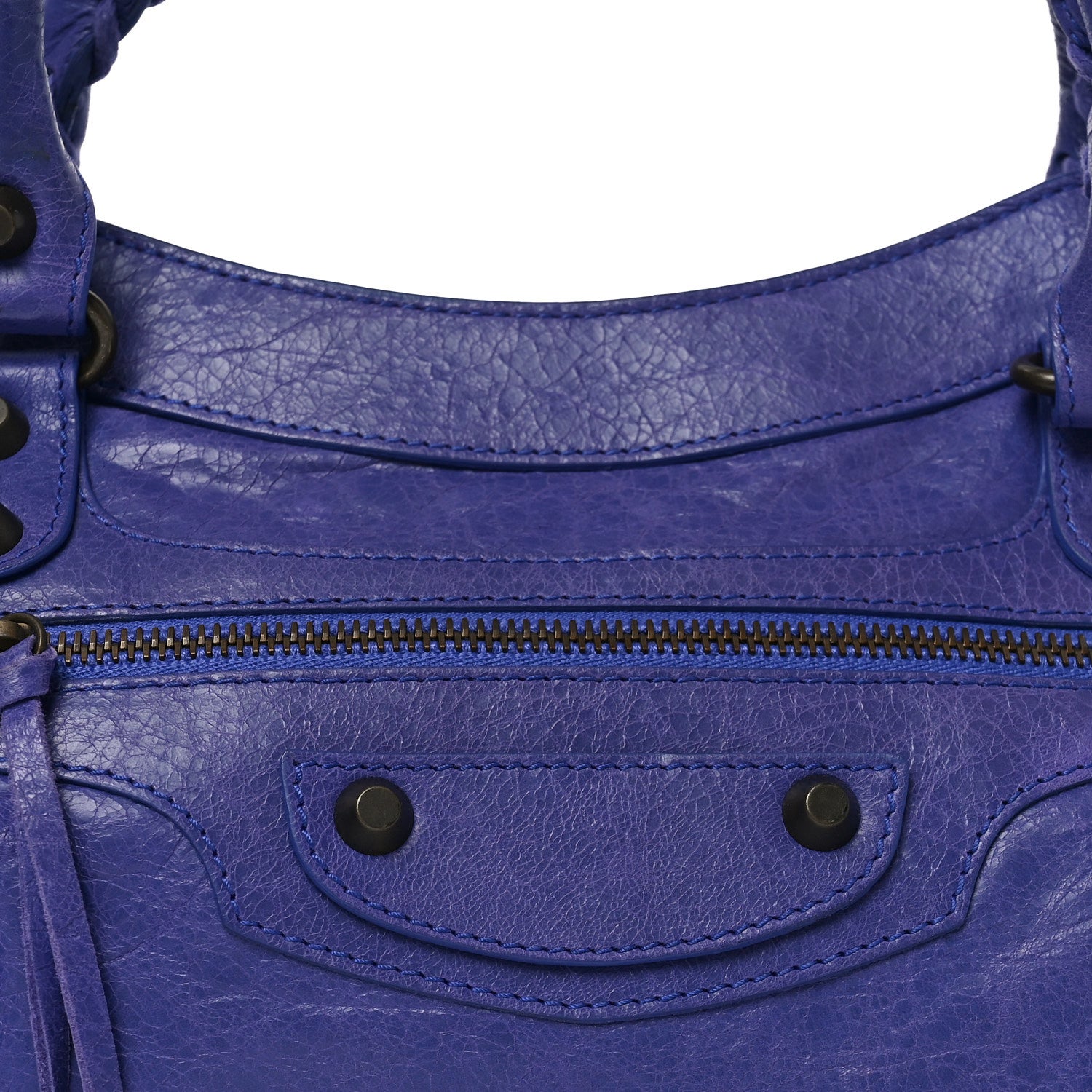 Balenciaga Agneau Classic Hardware First Bleu Lavande 7 of 9