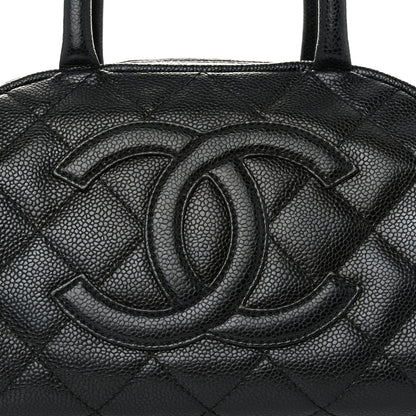 Chanel Caviar Quilted Small Bowler Black 7 of 9