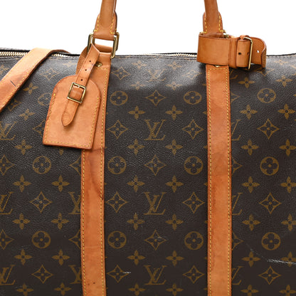 Louis Vuitton Monogram Keepall Bandouliere 55 8 of 18