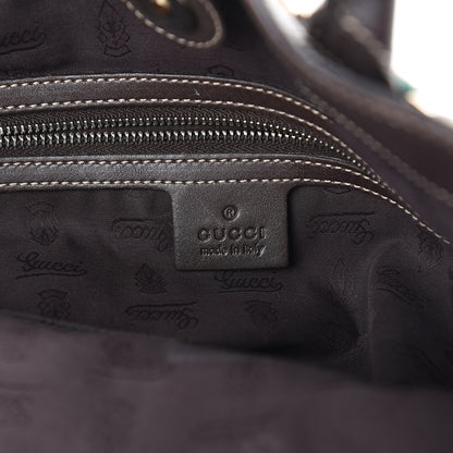 Gucci GG Monogram Medium Match Ball Tote Dark Brown 5 of 8