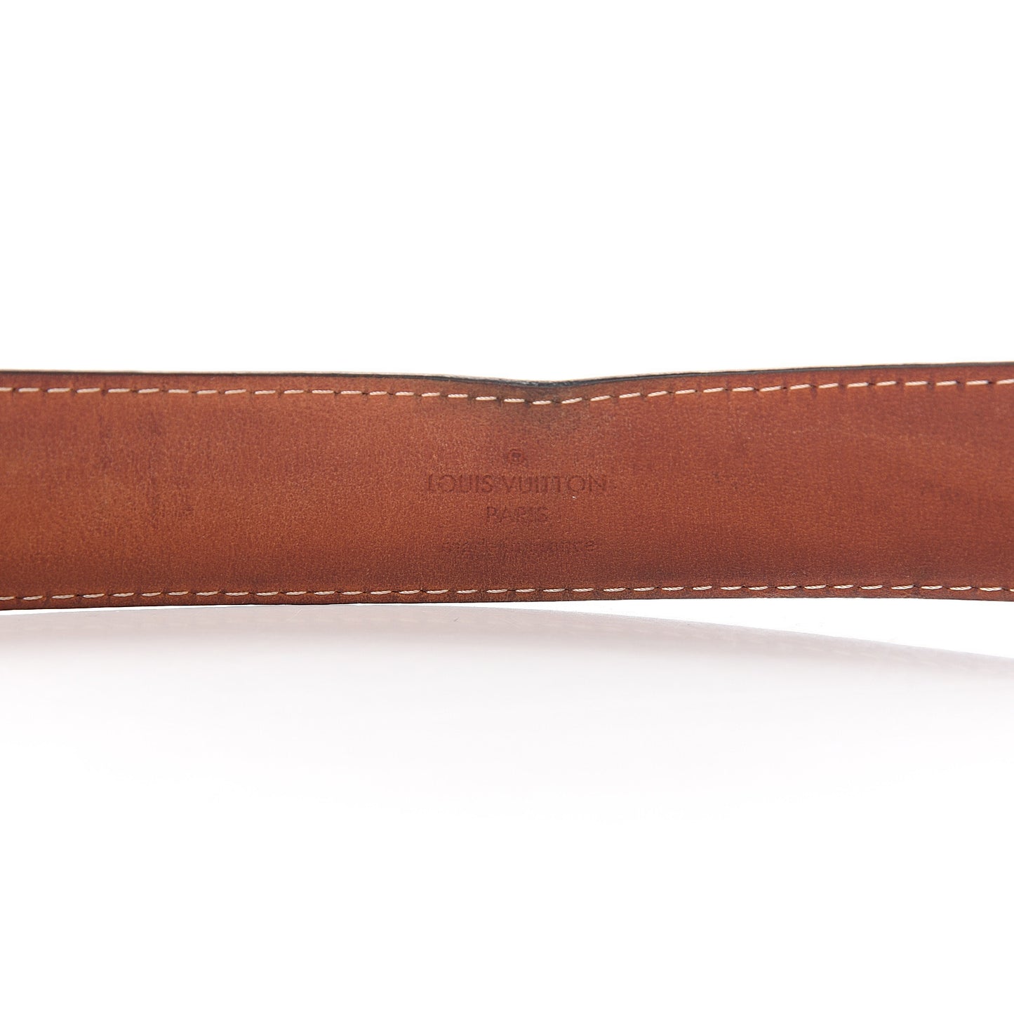 Damier Ebene 30mm Ellipse Belt 85 34