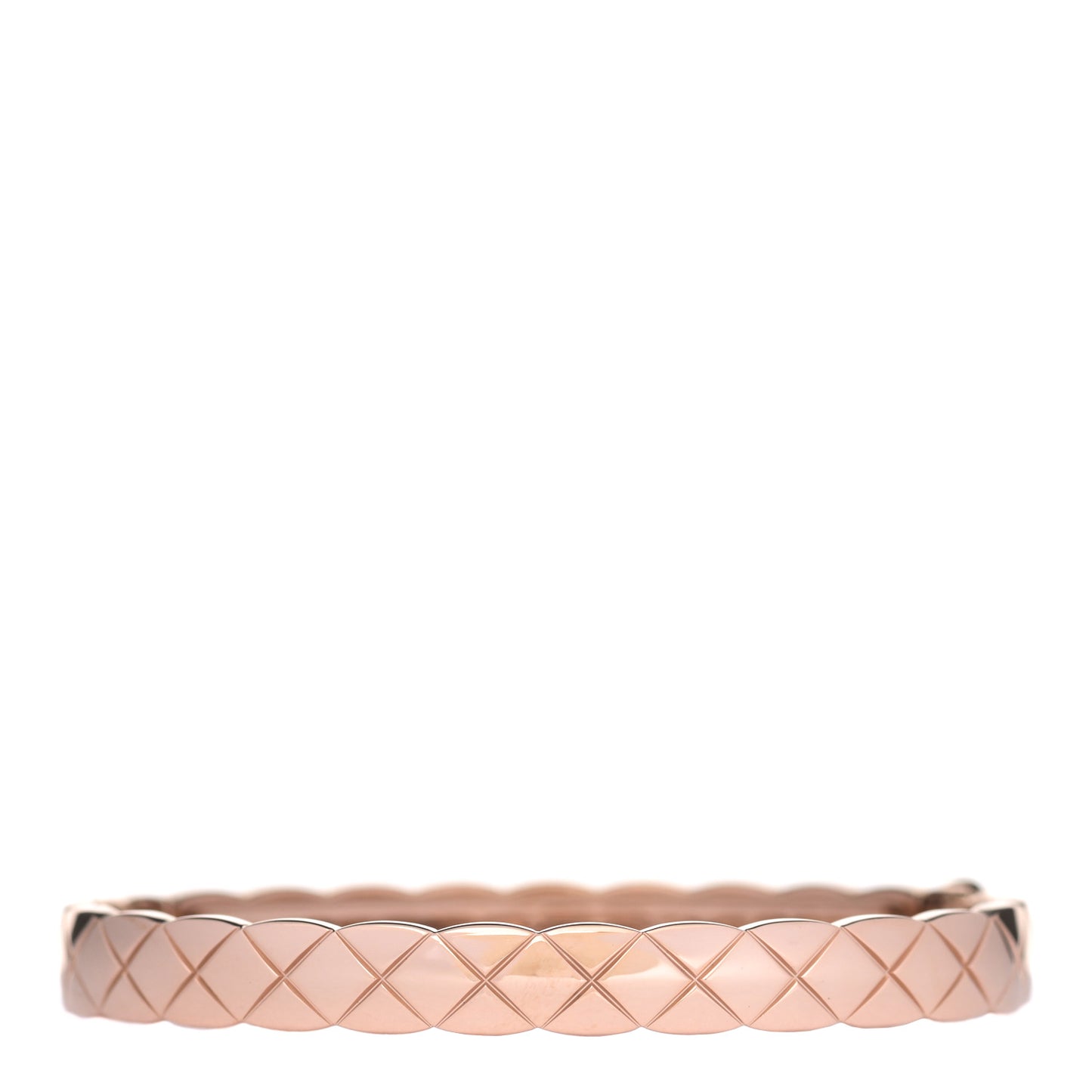 18K Beige Gold Coco Crush Bangle Bracelet S