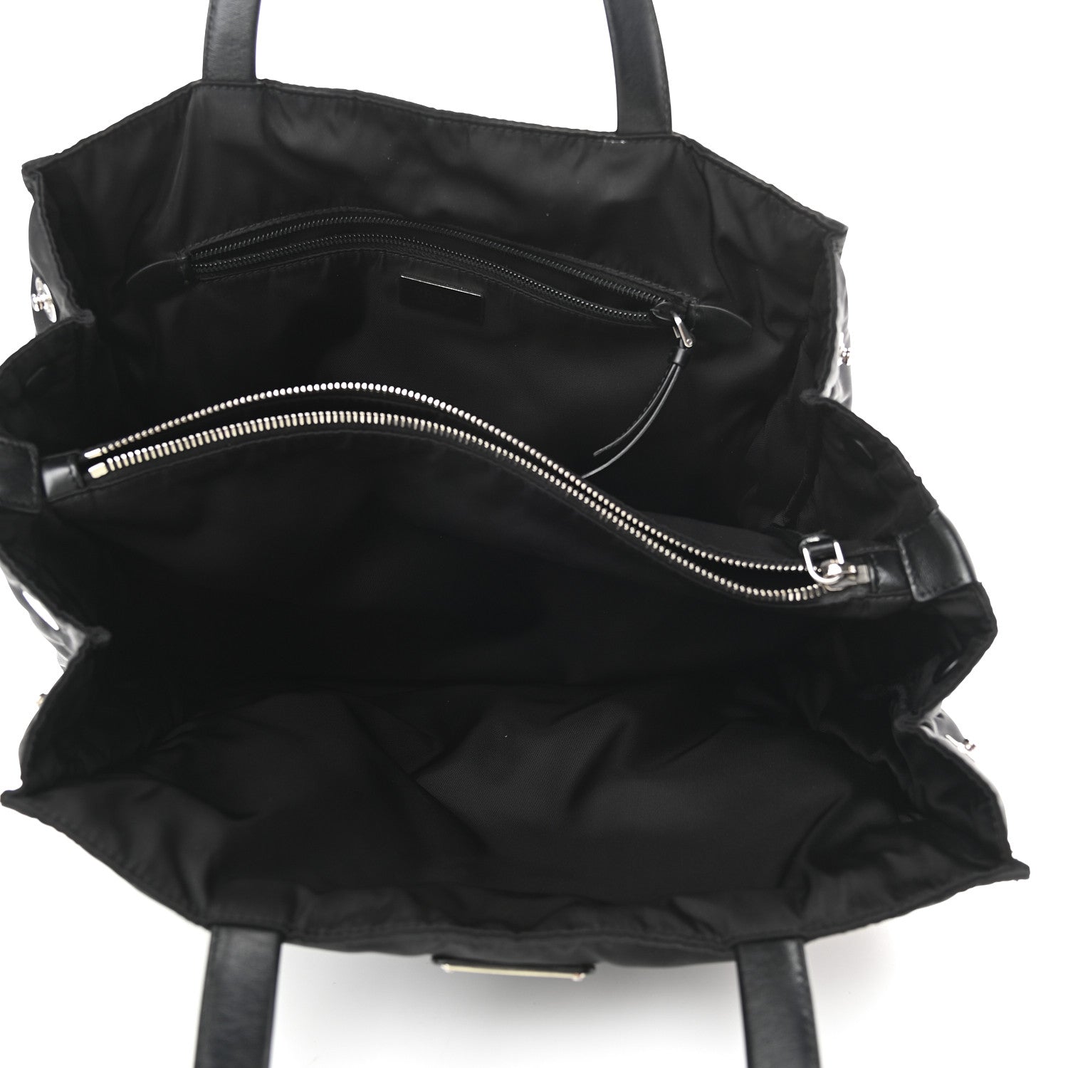 Prada Tessuto Nylon Tote Black 5 of 10
