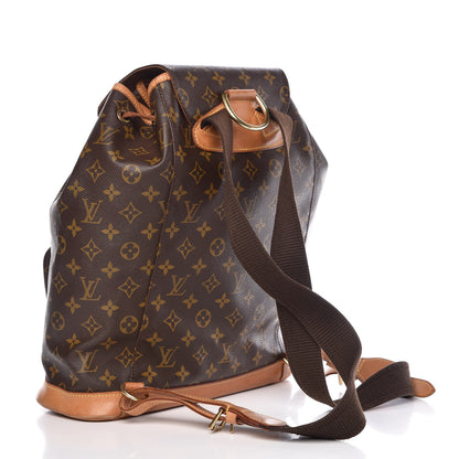 Louis Vuitton Monogram Montsouris GM Backpack 3 of 11
