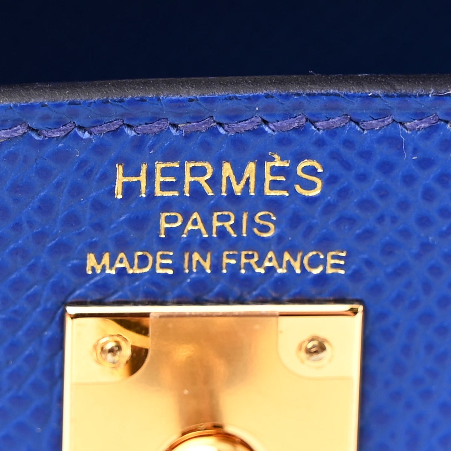 Epsom Kelly Sellier 25 Bleu Royal