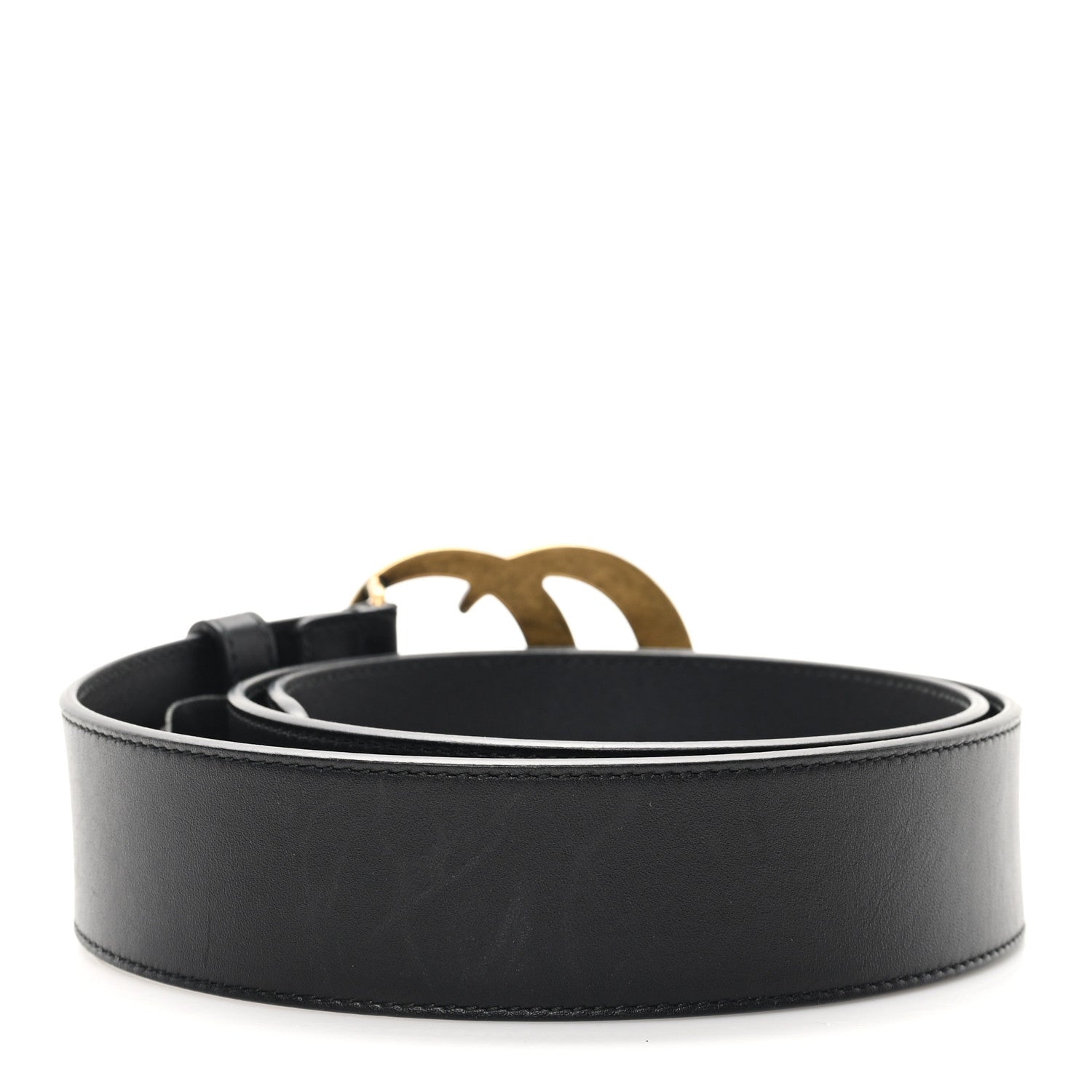 Gucci Calfskin Double G 40mm Belt 85 34 Black 2 of 4