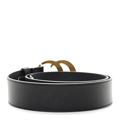 Gucci Calfskin Double G 40mm Belt 85 34 Black 2 of 4