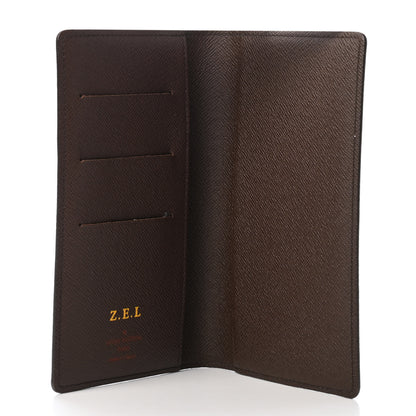 Louis Vuitton Damier Ebene Pocket Agenda Cover 4 of 4