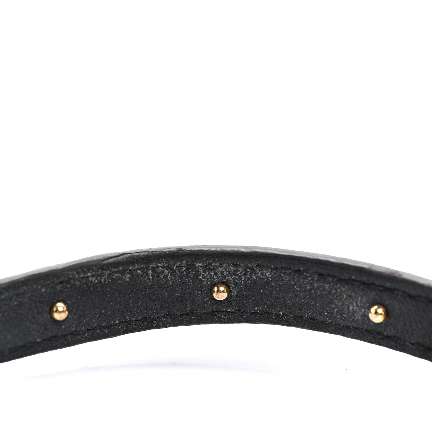Louis Vuitton Monogram LV Circle Reversible Bracelet 17 Black 6 of 7