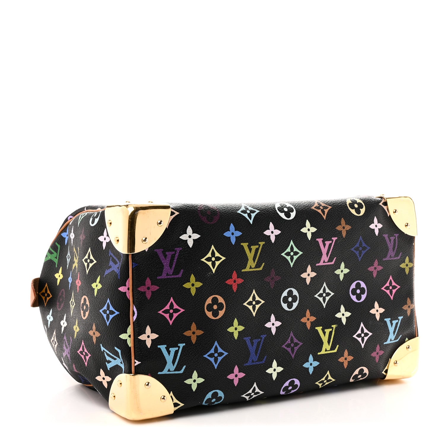 Louis Vuitton Monogram Multicolor Speedy 30 Black 4 of 10