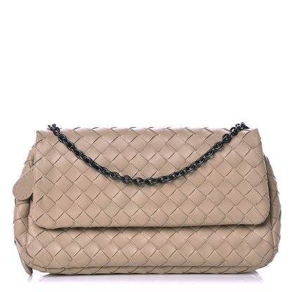 Bottega Veneta Nappa Intrecciato Small Chain Crossbody Maple 1 of 12
