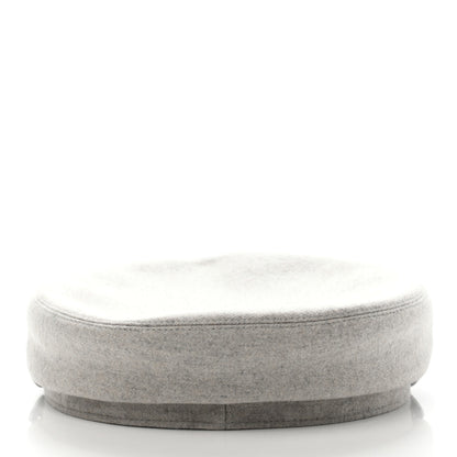 Hermes Cashmere Swift Braided Deauville Cap 56 6 of 9