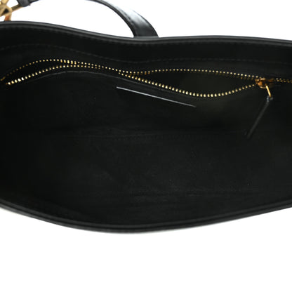 Saint Laurent Smooth Calfskin Le 5 A 7 Hobo Black 5 of 8