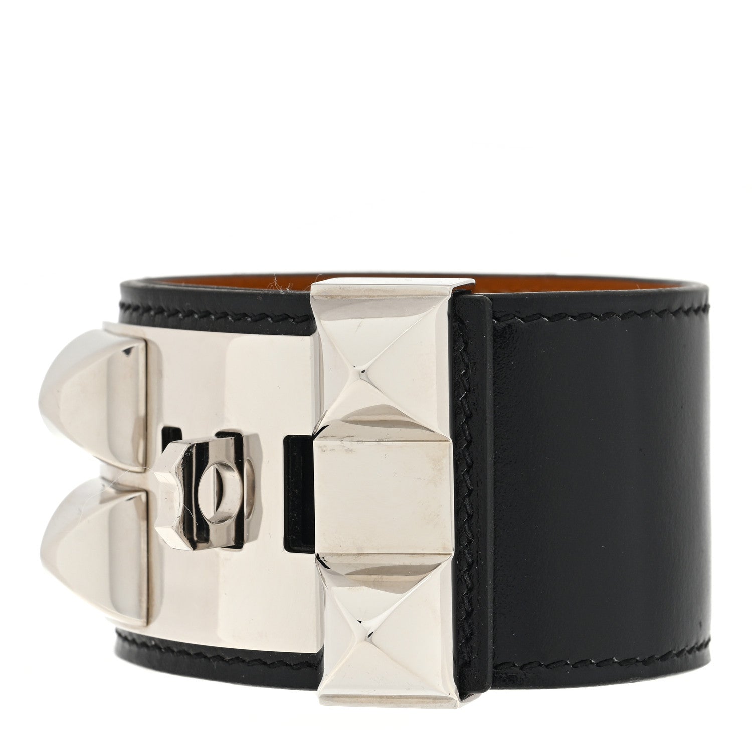 Hermes Box Collier De Chien CDC Bracelet T3 Black 1 of 4