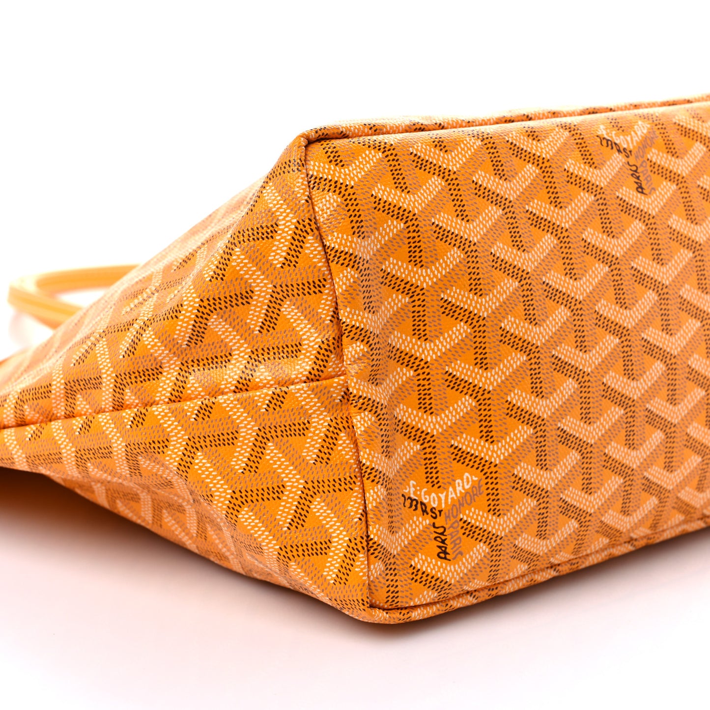 Goyardine Super Dog Saint Louis PM Yellow