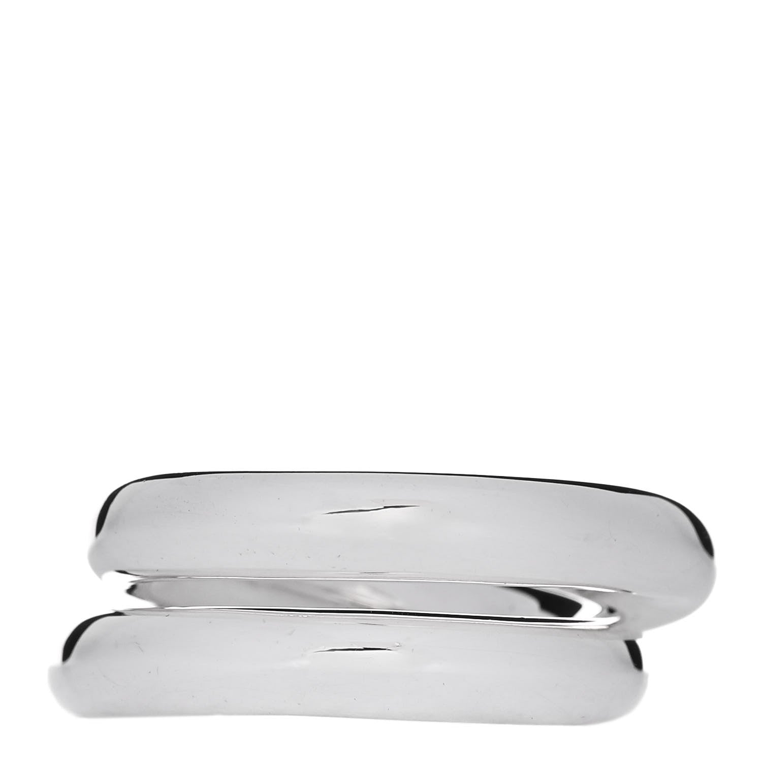 Hermes Sterling Silver MM Vertige Ring 52 6 3 of 5