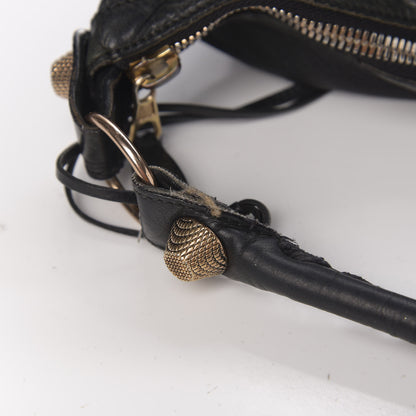 Balenciaga Agneau Giant 12 Yellow Gold Day Hobo Black 9 of 13